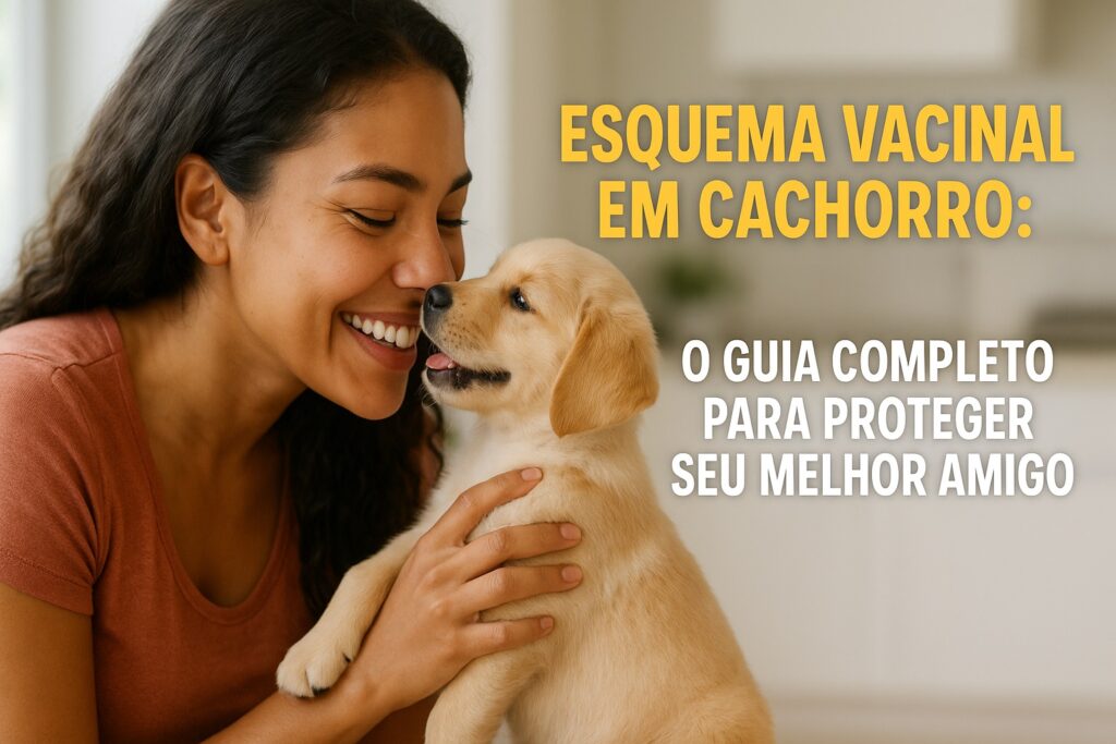 Esquema Vacinal em cachorro