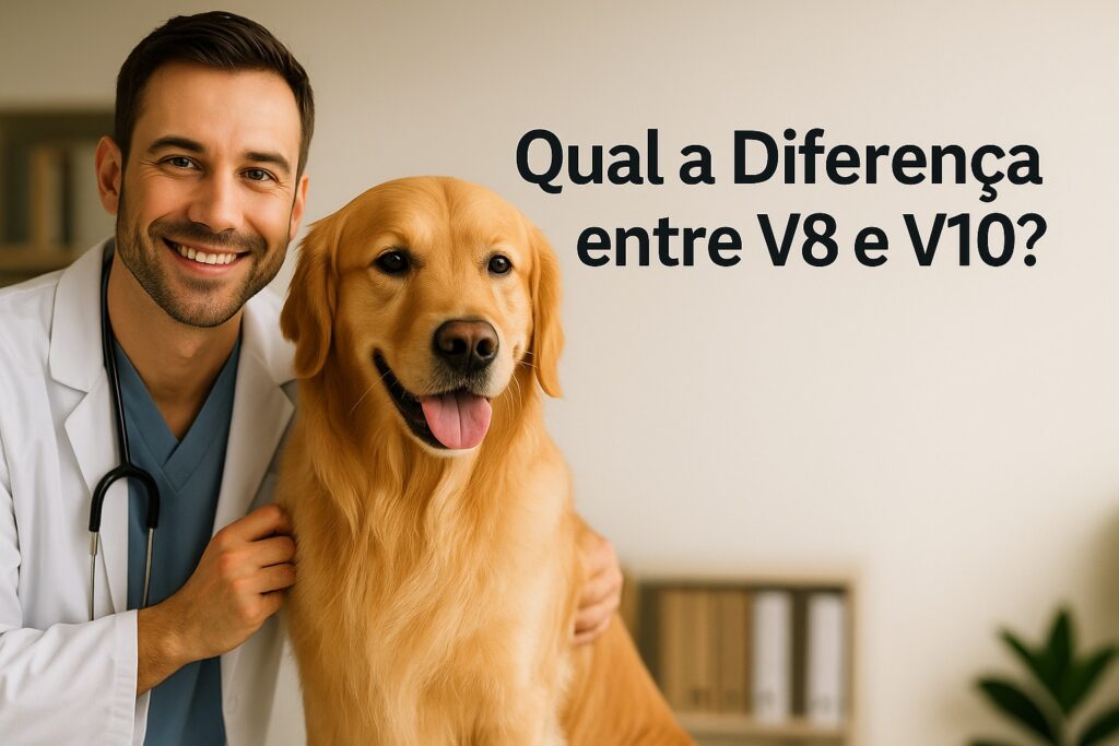 Qual a diferença entre V8 e V10
