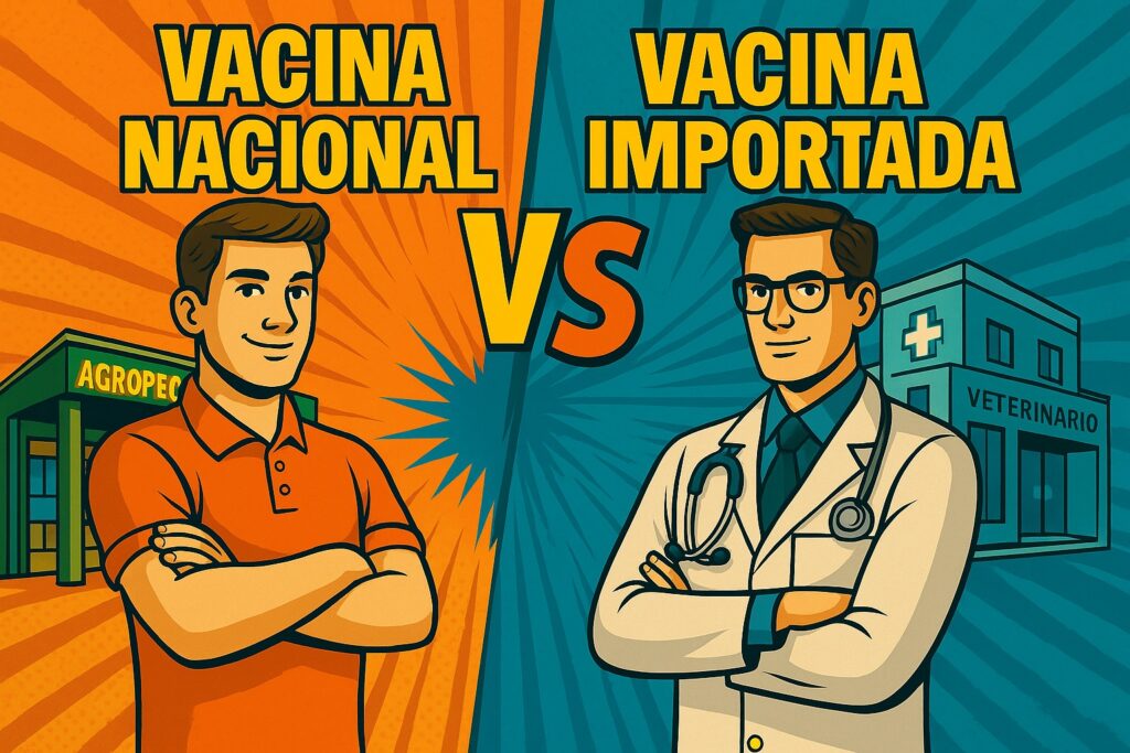 Vacina importada x vacina nacional