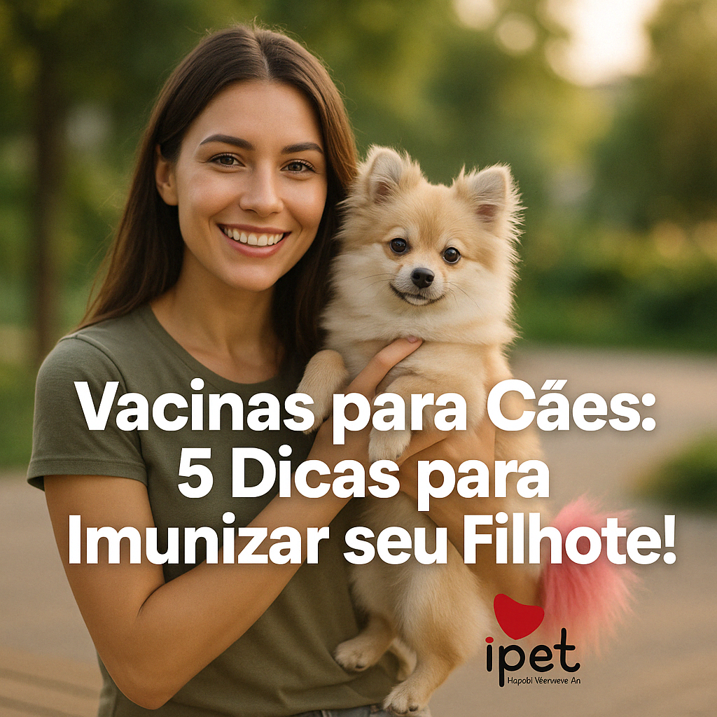 Vacinação para cachorro filhote