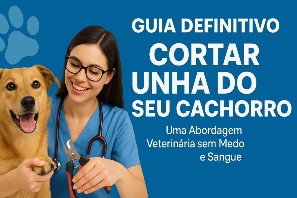 como cortar unhas de cachorro